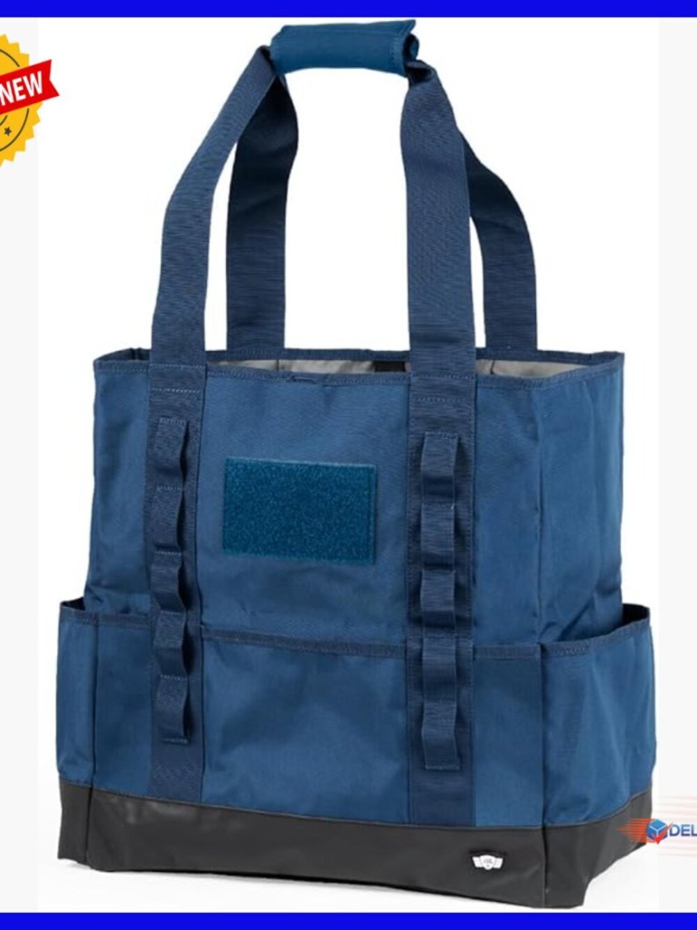 Water-Resistant Tote Diaper Bag with 8 Pockets, 31L Capacity